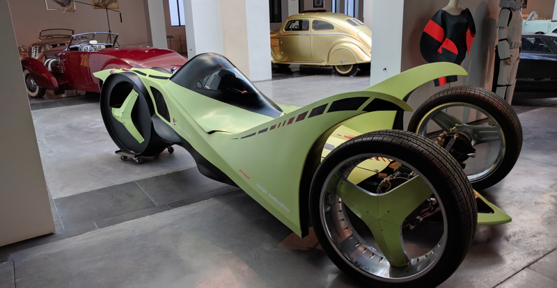 Easily my least favorite thing in the museum. The front suspension design made the engineer part of me die a little.